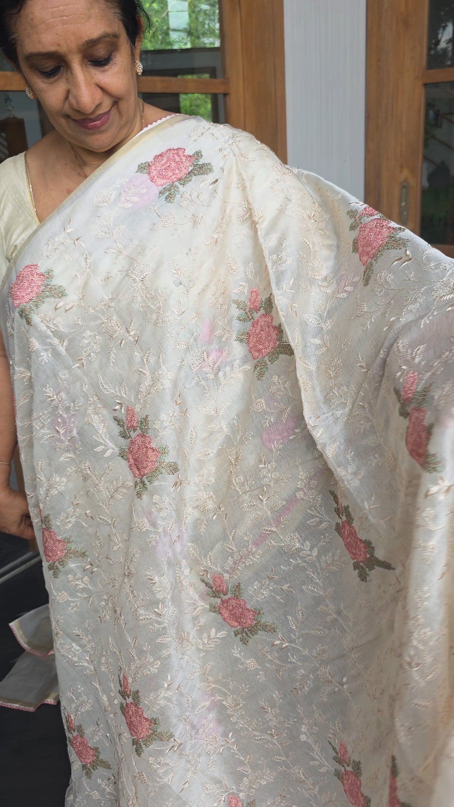 Chanderi Silk Saree – DC35