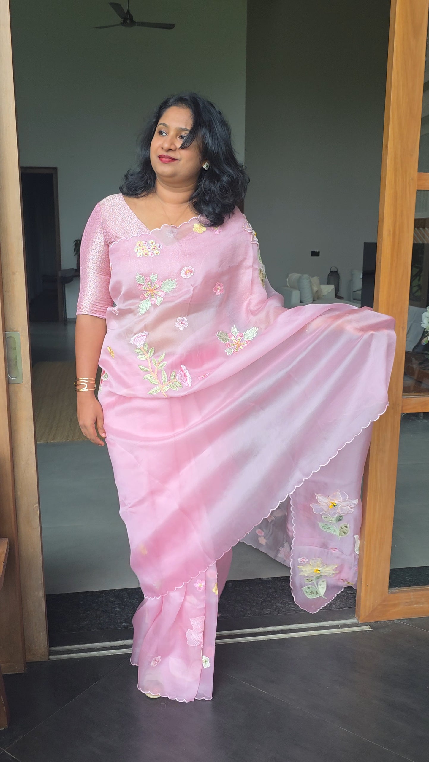 Pure Organza Saree – SAO98 Premium
