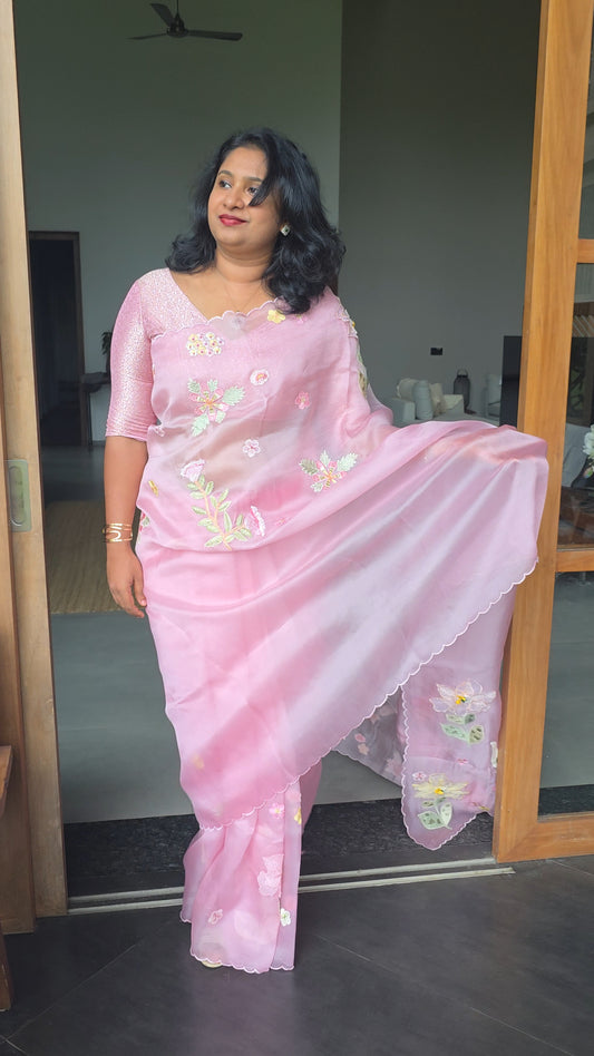 Pure Organza Saree – SAO98 Premium
