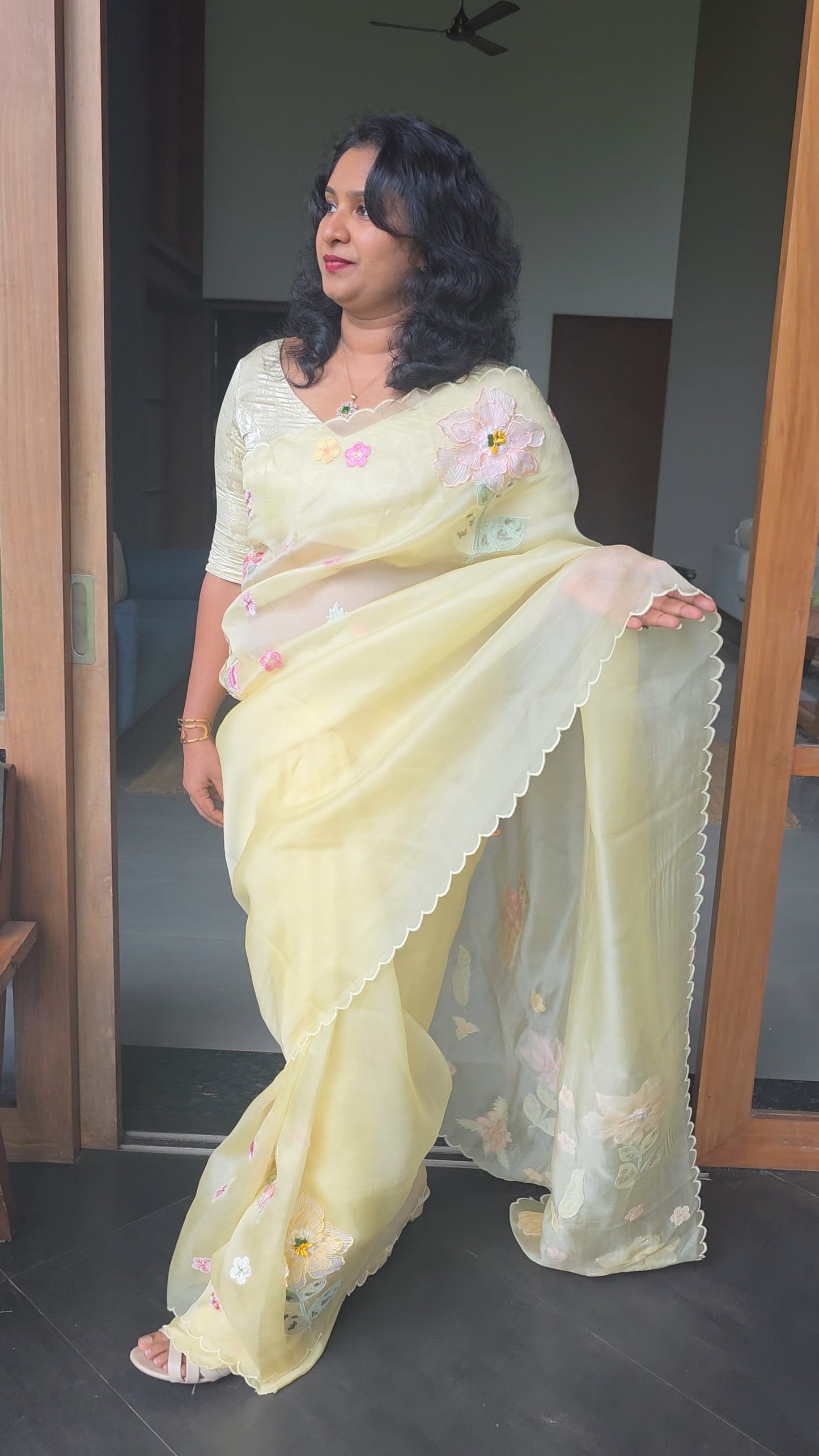 Pure Organza Saree – SAO98 Premium