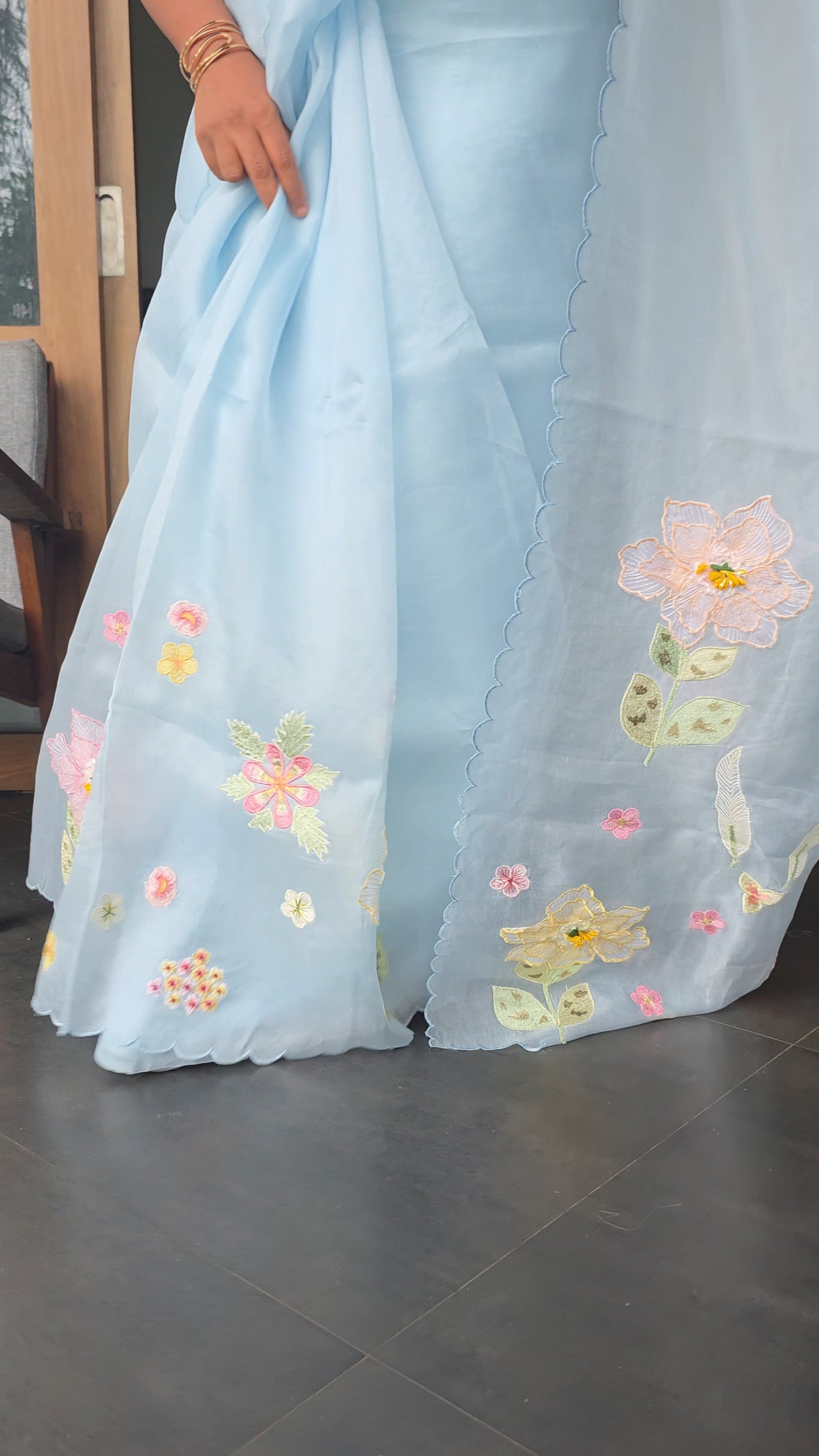 Pure Organza Saree – SAO98 Premium