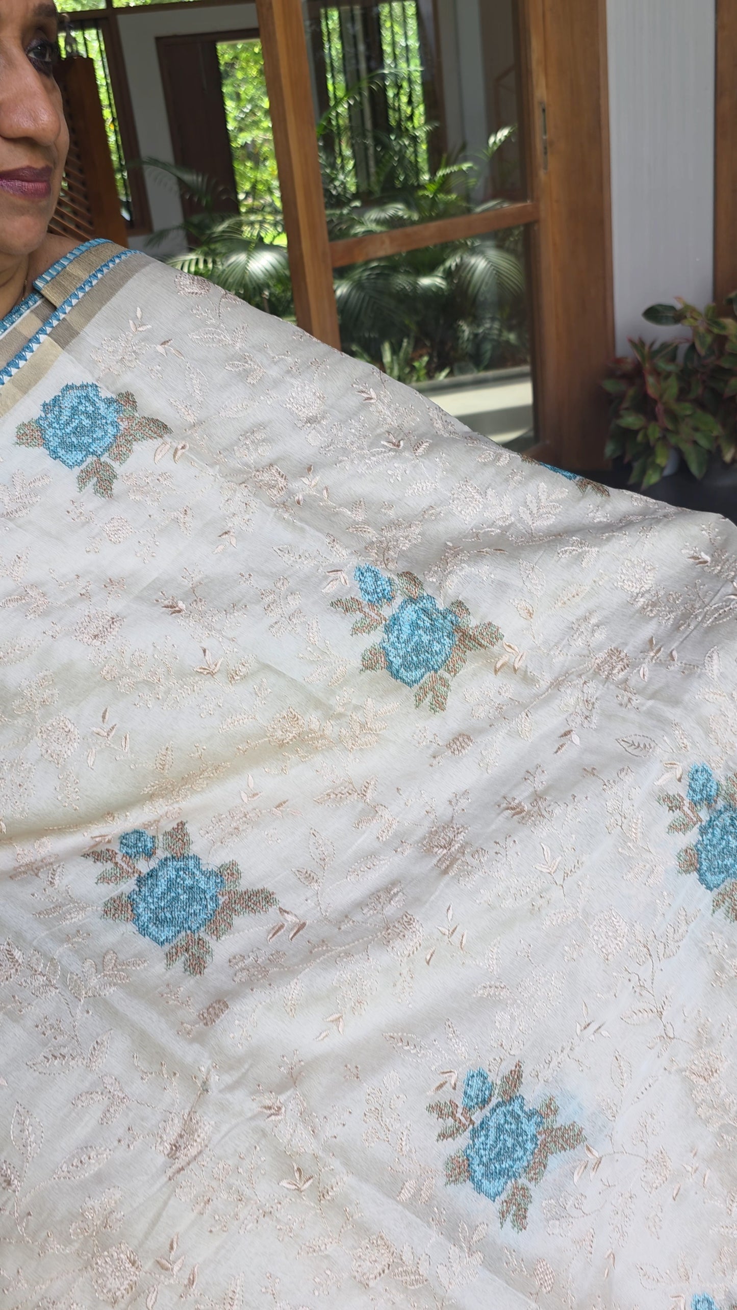 Chanderi Silk Saree – DC35
