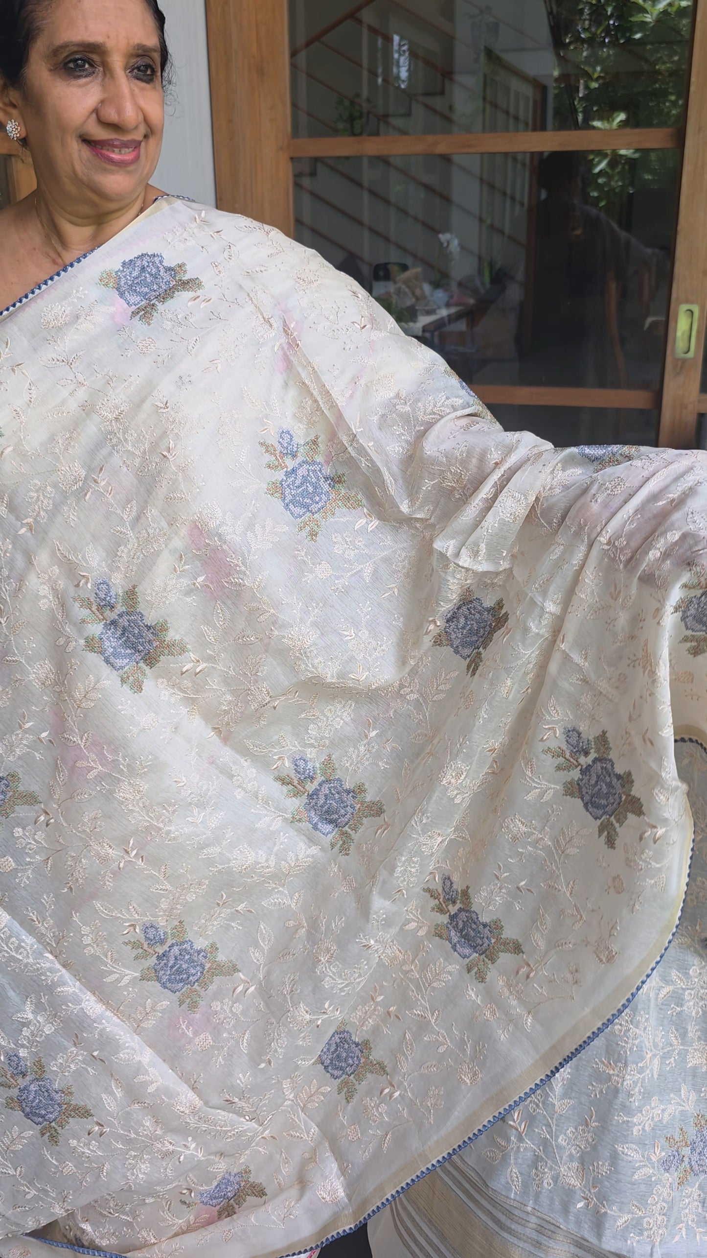 Chanderi Silk Saree – DC35
