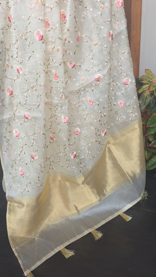 Chanderi sareeCH298