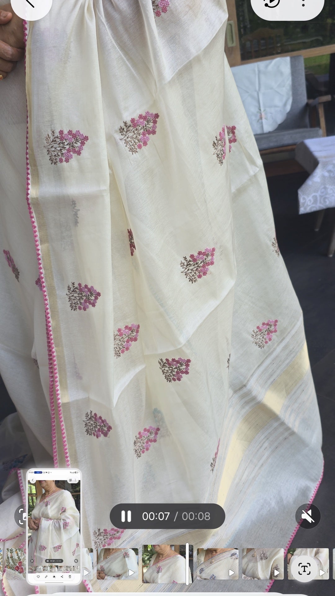 Chanderi saree DW18