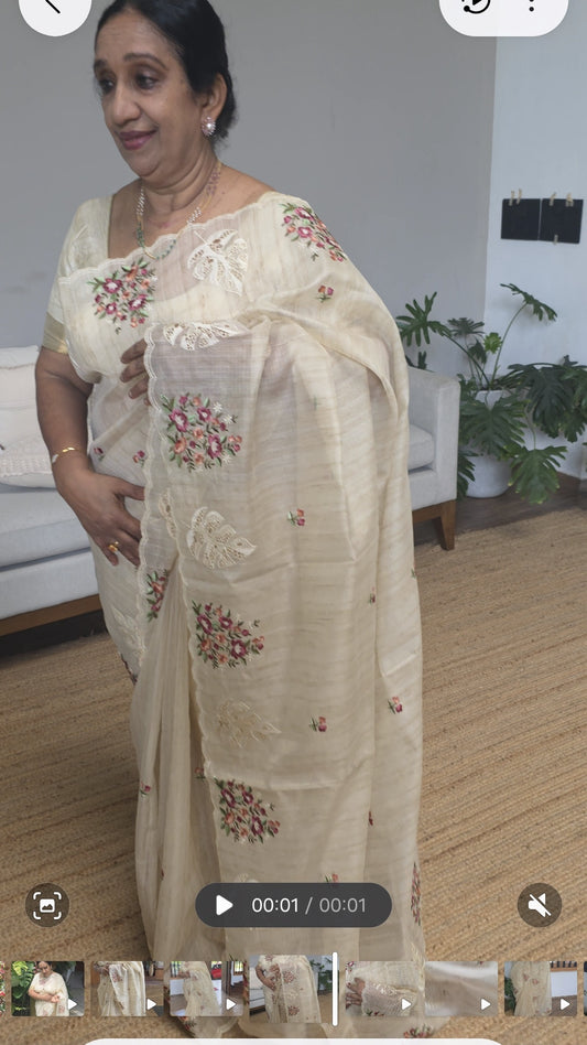 Kota cutwork saree CH 178