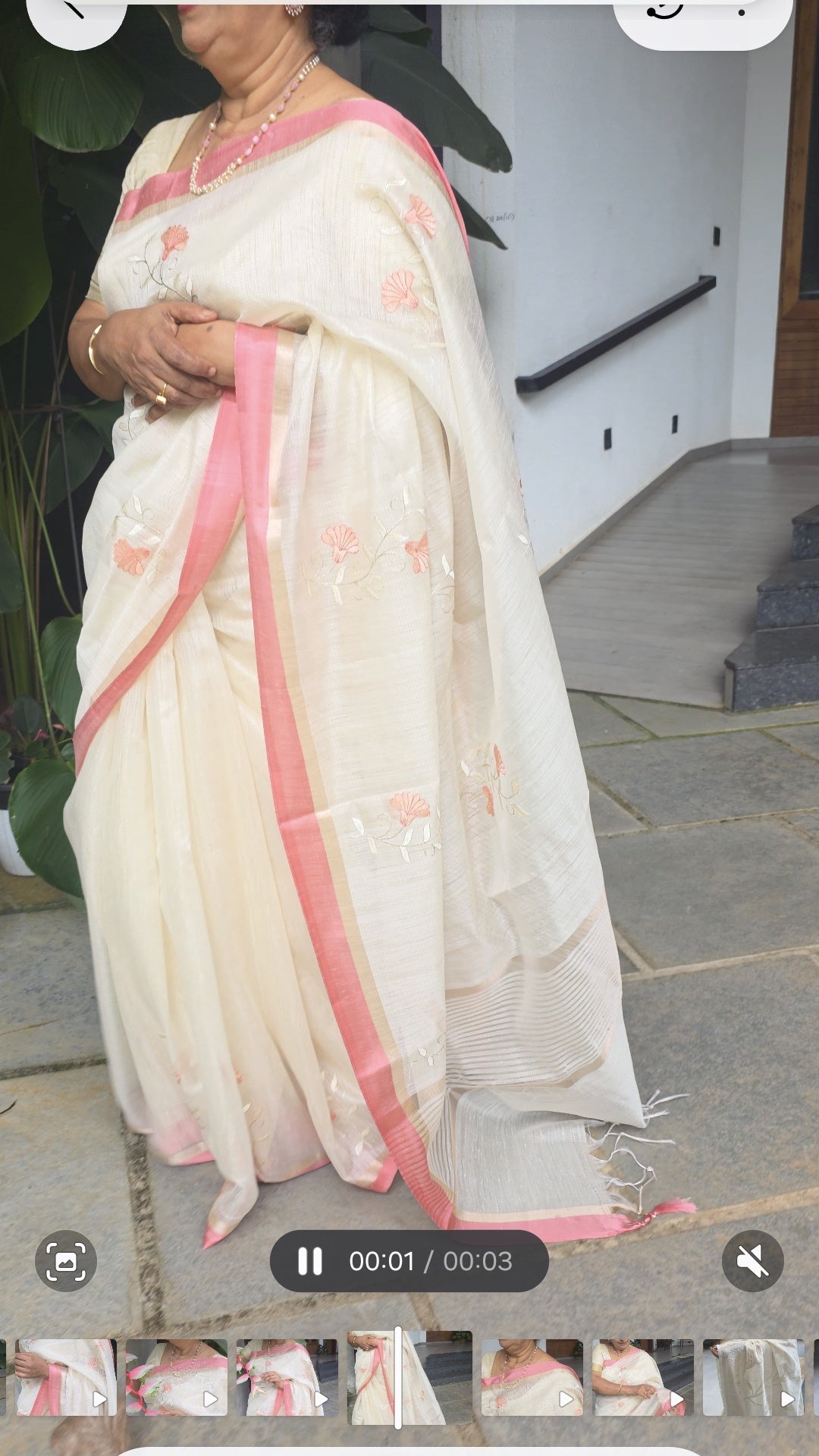 Chanderi saree A18