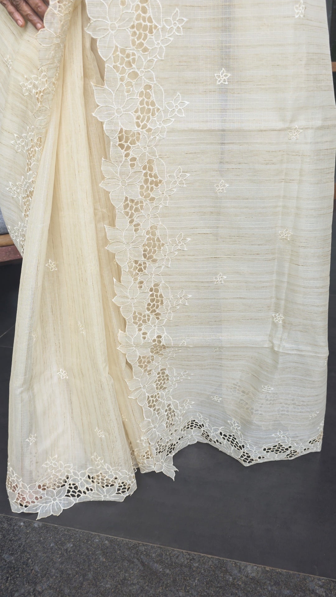 Kota cutwork sareeCH17
