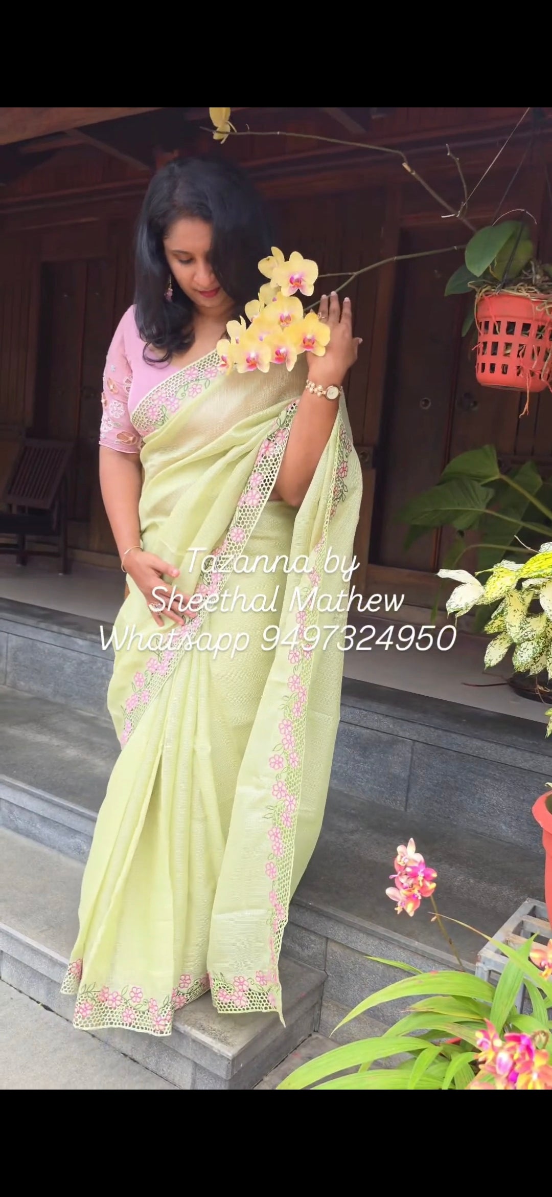 MK7 kota cutwork saree